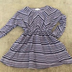 Splendid purple striped dress